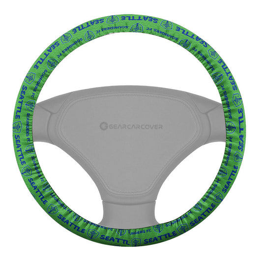 Seattle Sounders FC Steering Wheel Cover Sporty Team Collection - Gearcarcover - 2