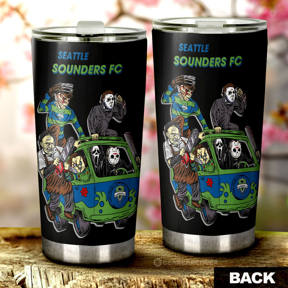 Seattle Sounders FC Tumbler Cup Custom Car Accessories - Gearcarcover - 2