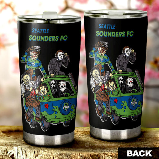 Seattle Sounders FC Tumbler Cup Custom Car Accessories - Gearcarcover - 2