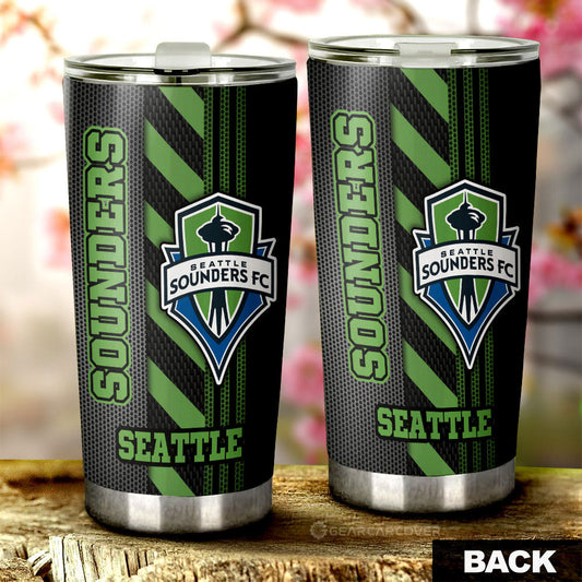 Seattle Sounders FC Tumbler Cup Custom Car Accessories - Gearcarcover - 2