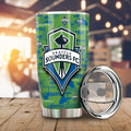 Seattle Sounders FC Tumbler Cup Custom Car Accessories - Gearcarcover - 1