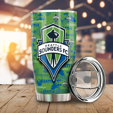 Seattle Sounders FC Tumbler Cup Custom Car Accessories - Gearcarcover - 1