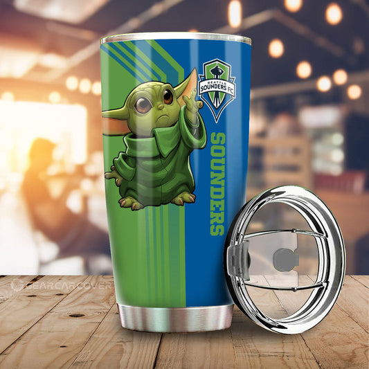 Seattle Sounders FC Tumbler Cup Custom Car Accessories - Gearcarcover - 1