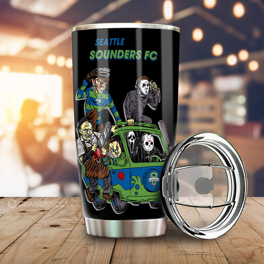 Seattle Sounders FC Tumbler Cup Custom Car Accessories - Gearcarcover - 1