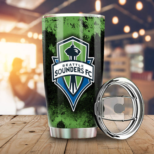 Seattle Sounders FC Tumbler Cup Custom Car Accessories - Gearcarcover - 1