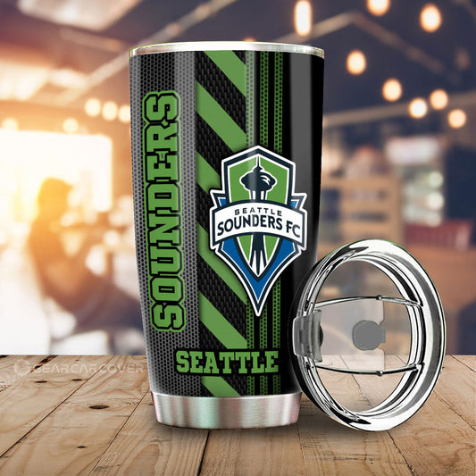 Seattle Sounders FC Tumbler Cup Custom Car Accessories - Gearcarcover - 1