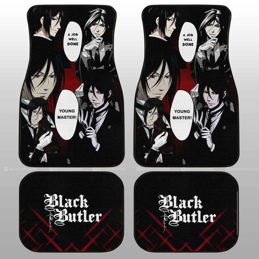 Sebastian Michaelis Car Floor Mats Custom Black Butler Car Accessories - Gearcarcover - 2