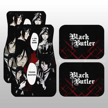 Sebastian Michaelis Car Floor Mats Custom Black Butler Car Accessories - Gearcarcover - 1