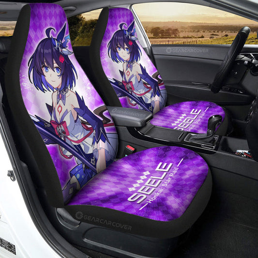 Seele Car Seat Covers Custom Honkai Star Rail Car Accessories - Gearcarcover - 2