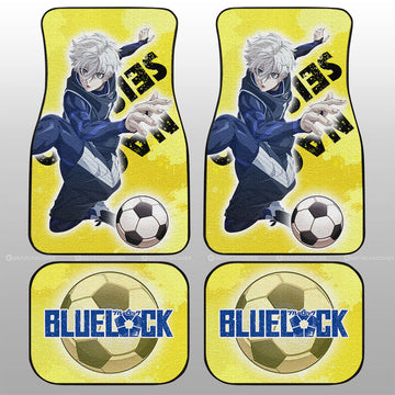 Seishiro Nagi Car Floor Mats Custom - Gearcarcover - 1