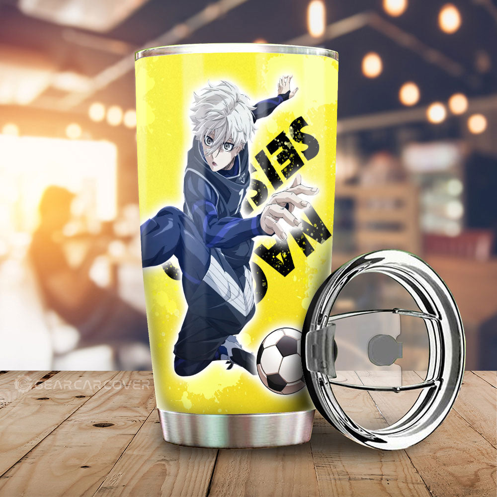 Seishiro Nagi Tumbler Cup Custom - Gearcarcover - 1