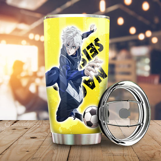 Seishiro Nagi Tumbler Cup Custom - Gearcarcover - 1