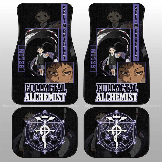 Selim Bradley Car Floor Mats Custom Fullmetal Alchemist Anime - Gearcarcover - 2