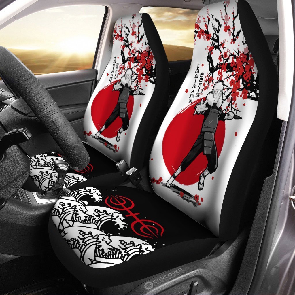 Senju Car Seat Covers Custom Japan Style Anime Car Accessories - Gearcarcover - 2