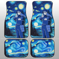 Senju Hashirama Car Floor Mats Custom Starry Night Styles - Gearcarcover - 1