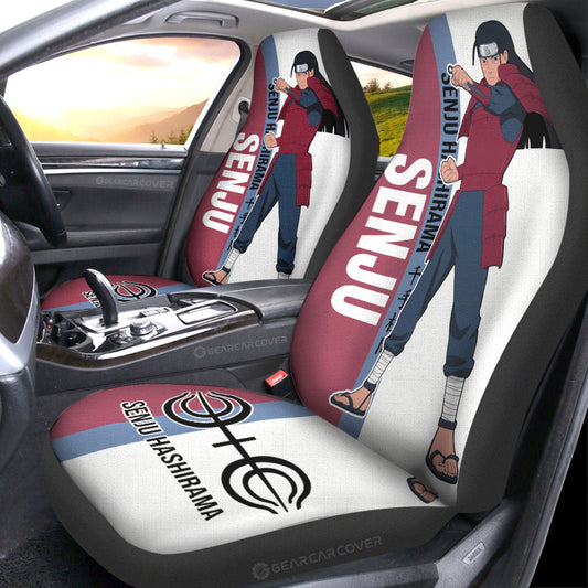 Senju Hashirama Car Seat Covers Custom Anime Car Accessories - Gearcarcover - 2