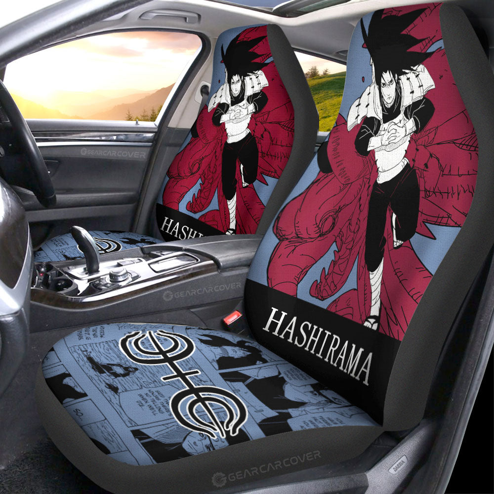 Senju Hashirama Car Seat Covers Custom Anime Car Accessories Manga Color Style - Gearcarcover - 2