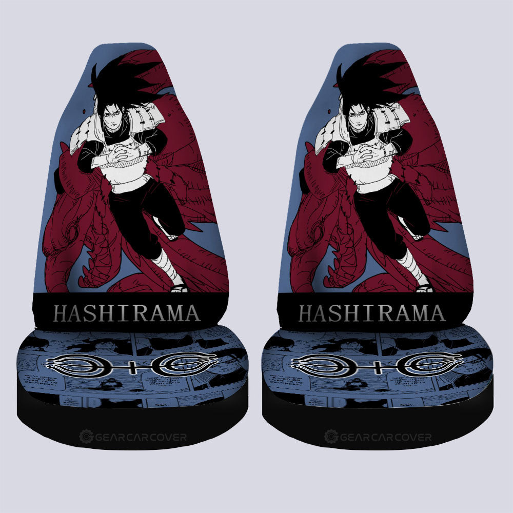 Senju Hashirama Car Seat Covers Custom Anime Car Accessories Manga Color Style - Gearcarcover - 4