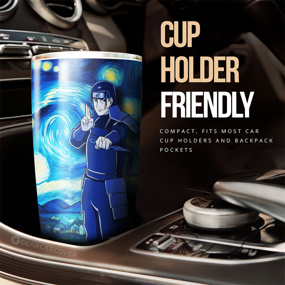 Senju Hashirama Tumbler Cup Custom Starry Night Styles - Gearcarcover - 3