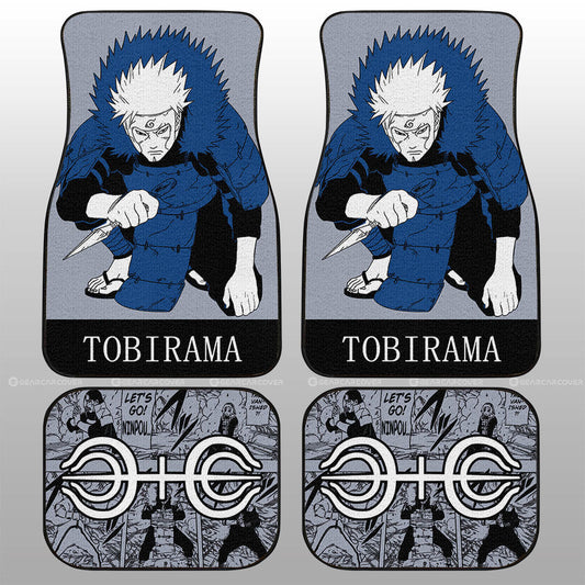 Senju Tobirama Car Floor Mats Custom Car Accessories Manga Color Style - Gearcarcover - 2