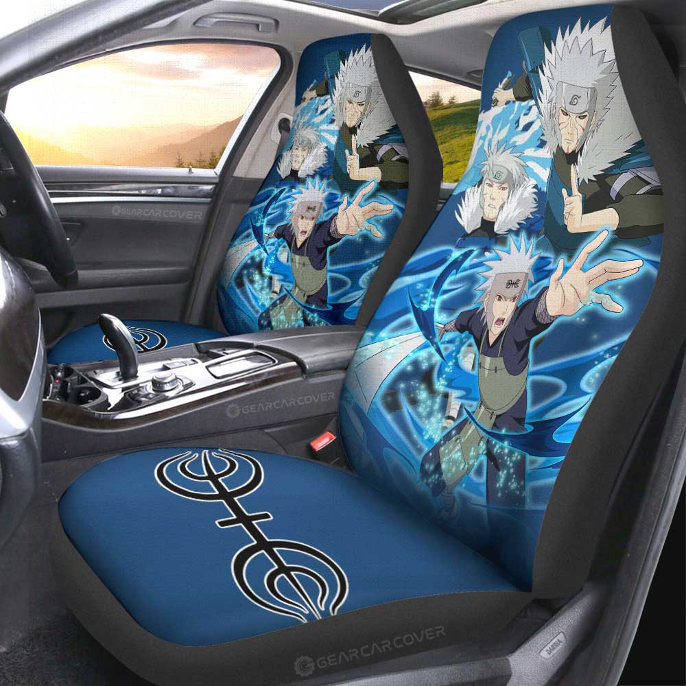 Senju Tobirama Car Seat Covers Custom Anime Car Accessories - Gearcarcover - 2