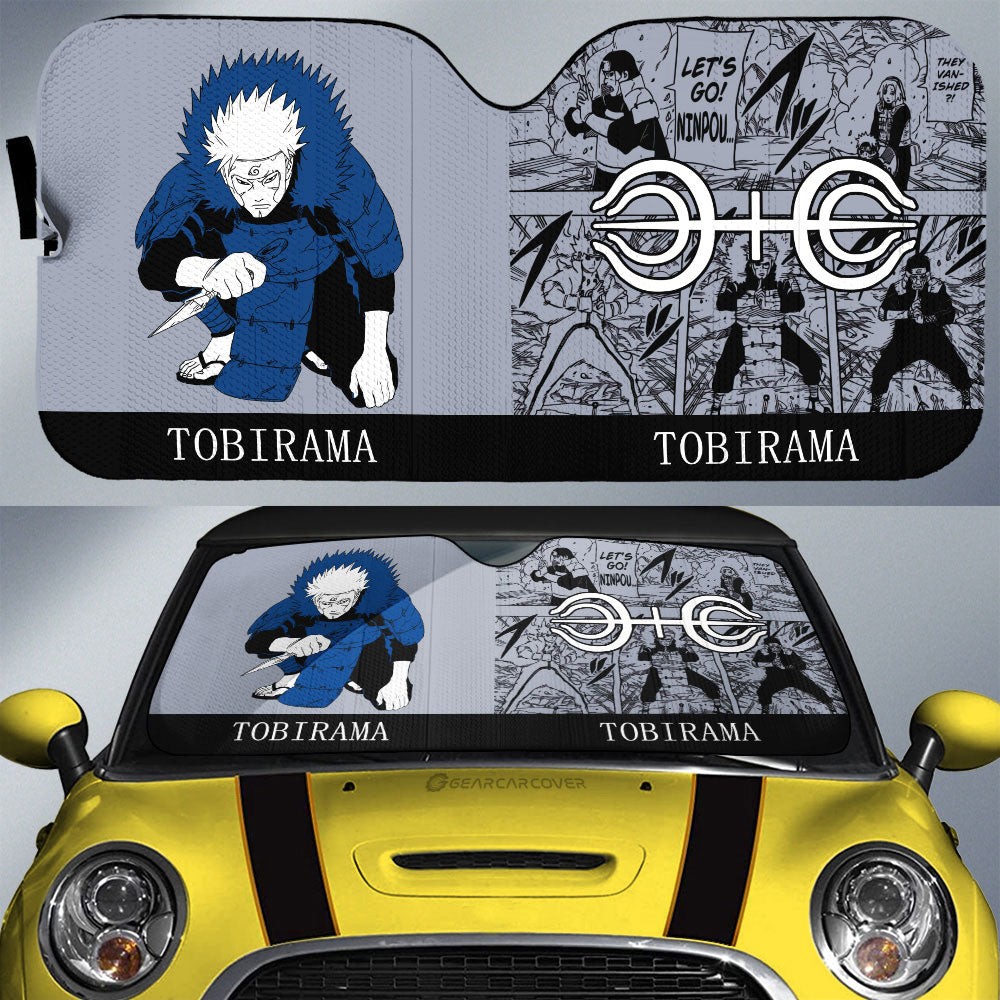 Senju Tobirama Car Sunshade Custom Car Accessories Manga Color Style - Gearcarcover - 1