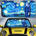 Senju Tobirama Car Sunshade Custom Starry Night Styles - Gearcarcover - 1