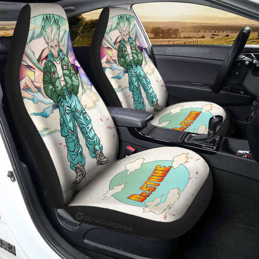 Senku Ishigami Car Seat Covers Anime Collection - Gearcarcover - 2