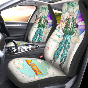 Senku Ishigami Car Seat Covers Anime Collection - Gearcarcover - 1