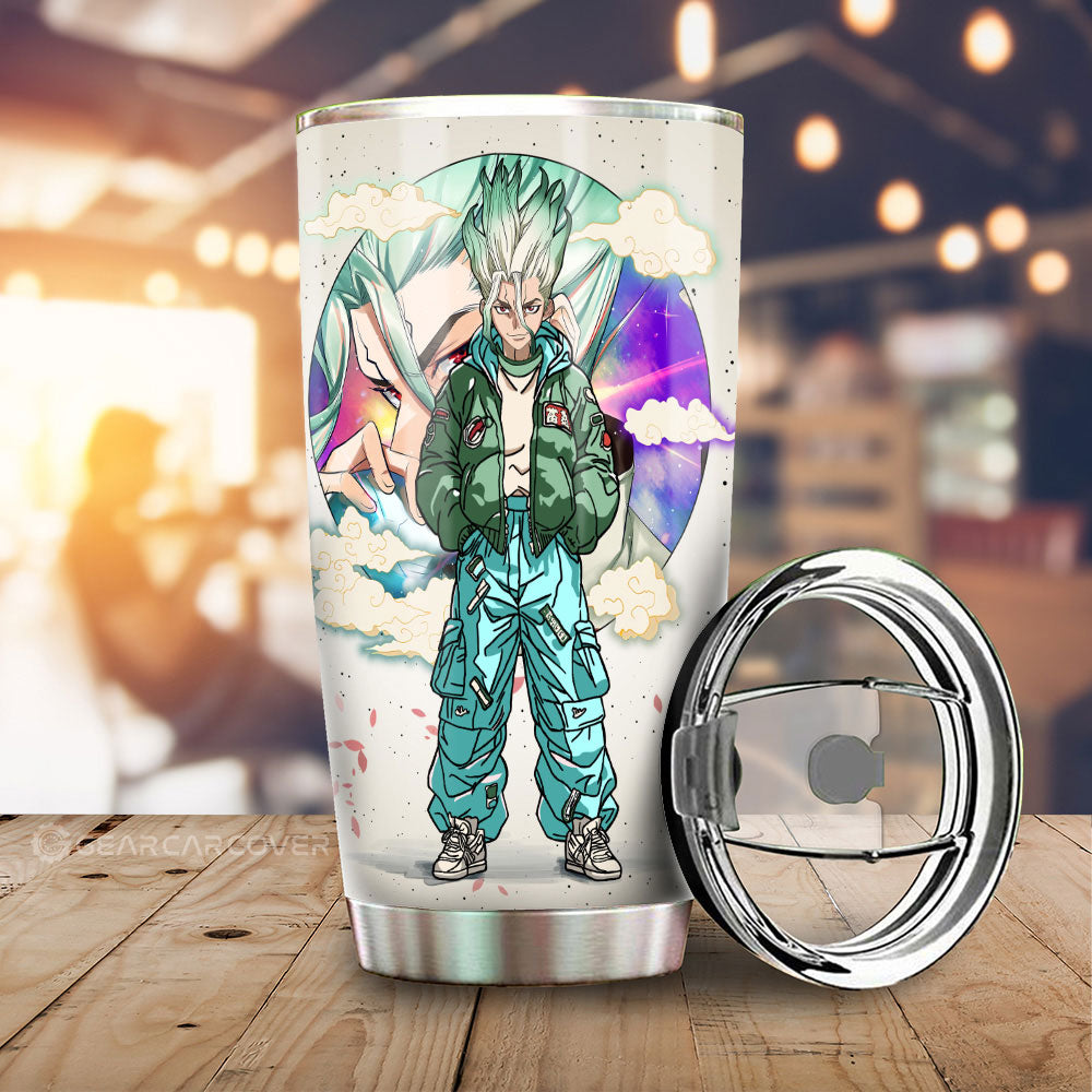 Senku Ishigami Tumbler Cup Anime Collection - Gearcarcover - 1