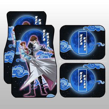 Seto Kaiba Car Floor Mats Custom Yu-Gi-Oh! Anime Car Accessories - Gearcarcover - 1