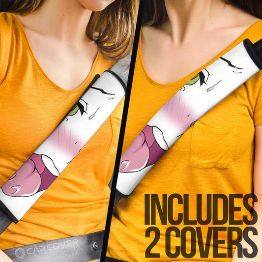 Sexy Face Seat Belt Covers Custom Ahegao Car Accessories - Gearcarcover - 2
