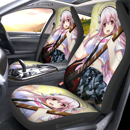 Sexy Girl Car Seat Covers Custom For Fans - Gearcarcover - 2