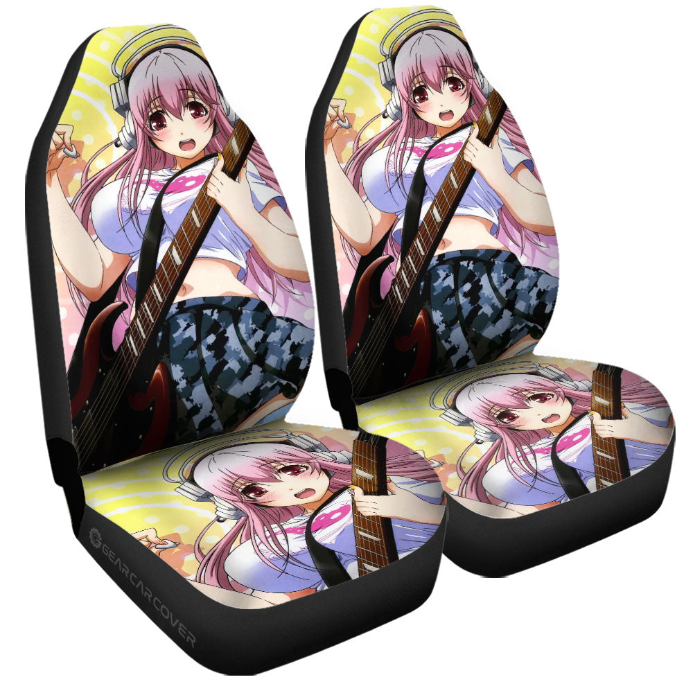 Sexy Girl Car Seat Covers Custom For Fans - Gearcarcover - 3