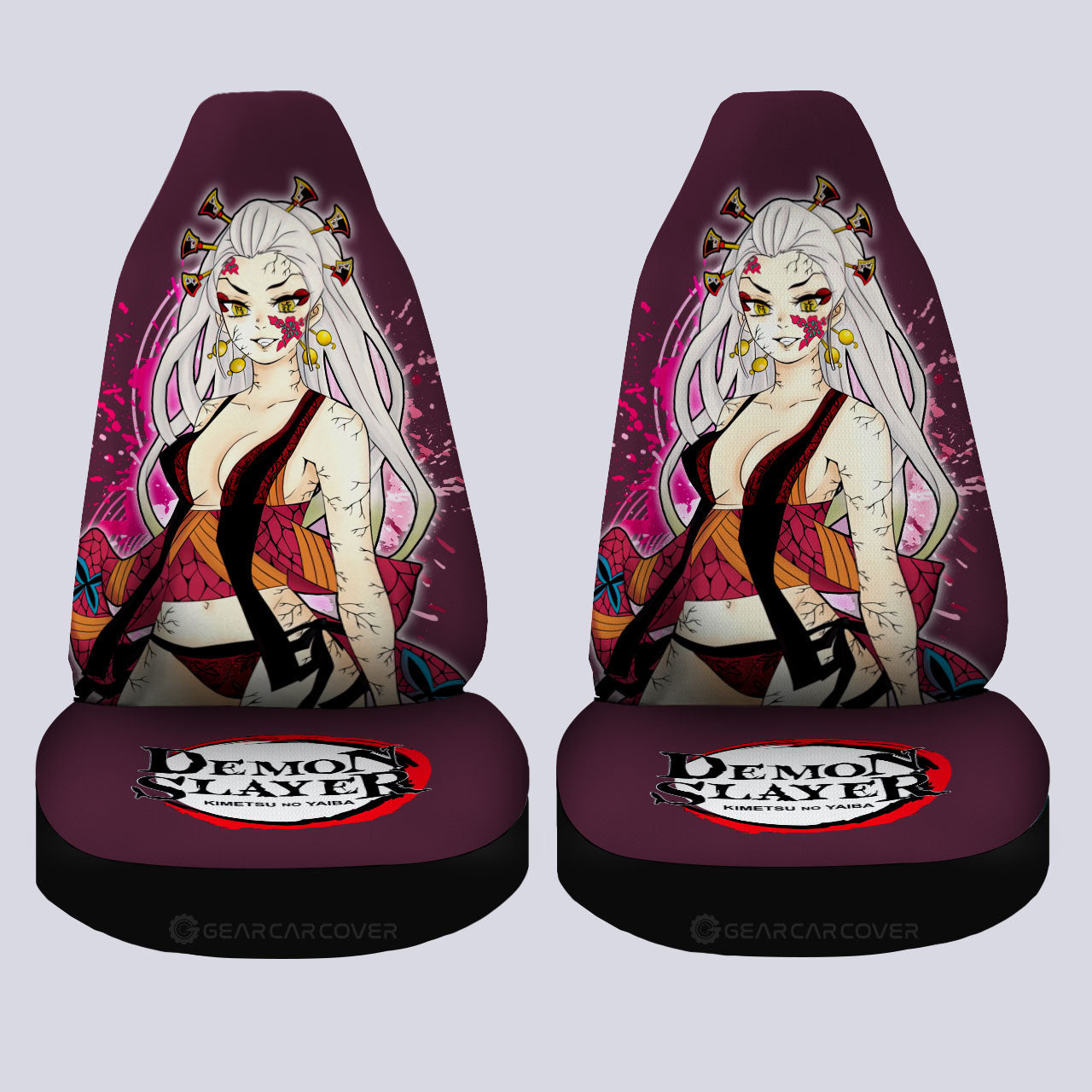 Sexy Girl Daki Car Seat Covers Custom - Gearcarcover - 4