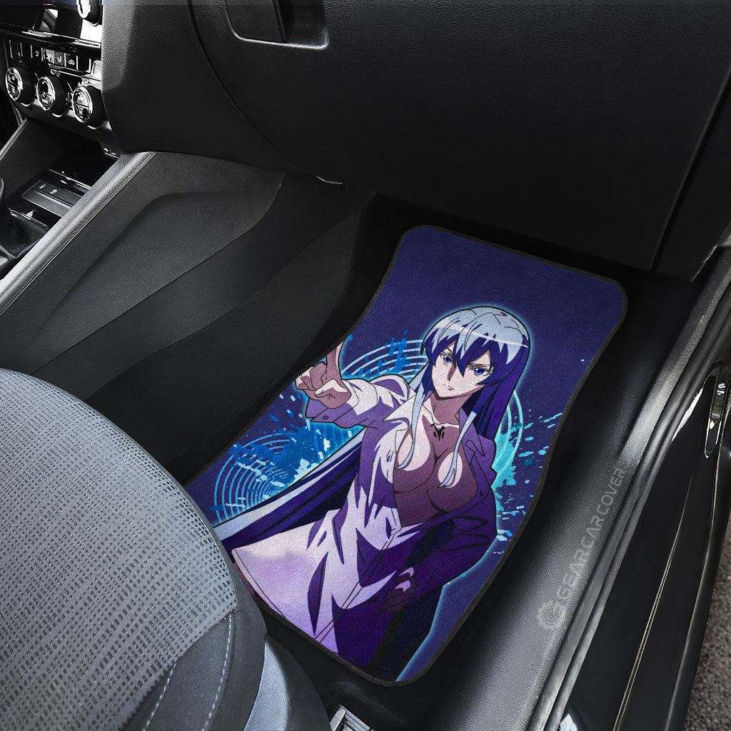 Sexy Girl Esdeath Car Floor Mats Custom - Gearcarcover - 4