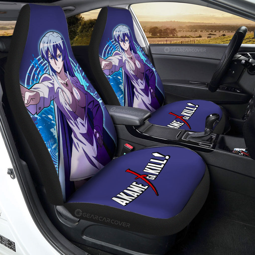 Sexy Girl Esdeath Car Seat Covers Custom - Gearcarcover - 1