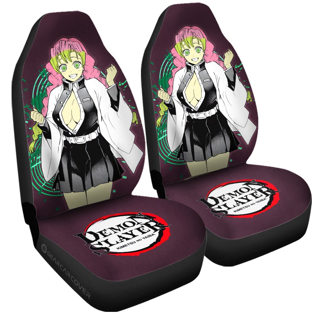 Sexy Girl Kanroji Mitsuri Car Seat Covers Custom - Gearcarcover - 3