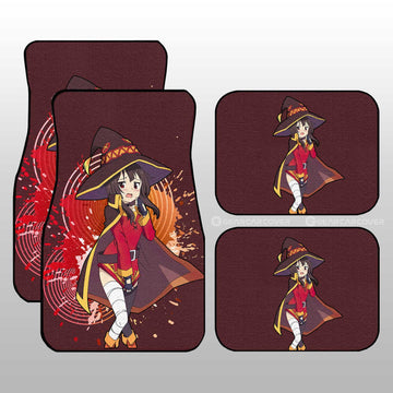 Sexy Girl Megumin Car Floor Mats Custom Car Accessories - Gearcarcover - 1