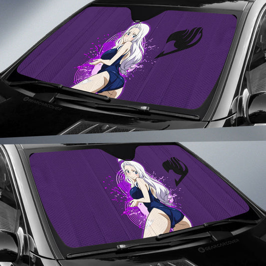 Sexy Girl Mirajane Strauss Car Sunshade Custom - Gearcarcover - 2