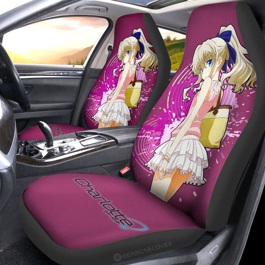 Sexy Girl Nao Tomori Car Seat Covers Custom Charlotte Car Accessories - Gearcarcover - 2