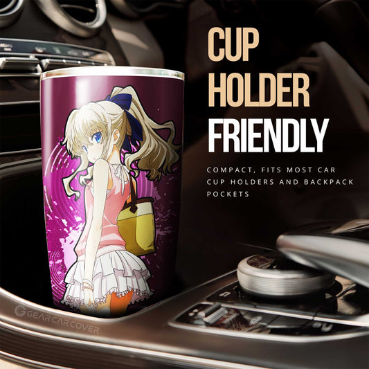 Sexy Girl Nao Tomori Tumbler Cup Custom Charlotte Car Accessories - Gearcarcover - 2