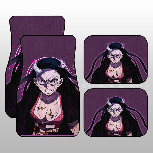 Sexy Girl Nezuko Car Floor Mats Custom - Gearcarcover - 1