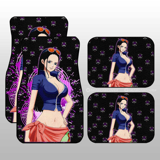 Sexy Girl Nico Robin Car Floor Mats Custom - Gearcarcover - 1