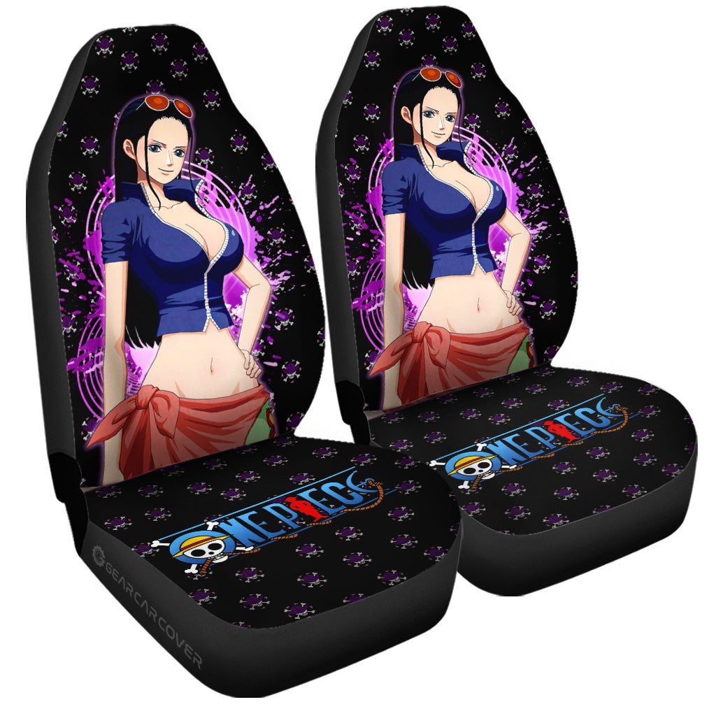 Sexy Girl Nico Robin Car Seat Covers Custom - Gearcarcover - 3