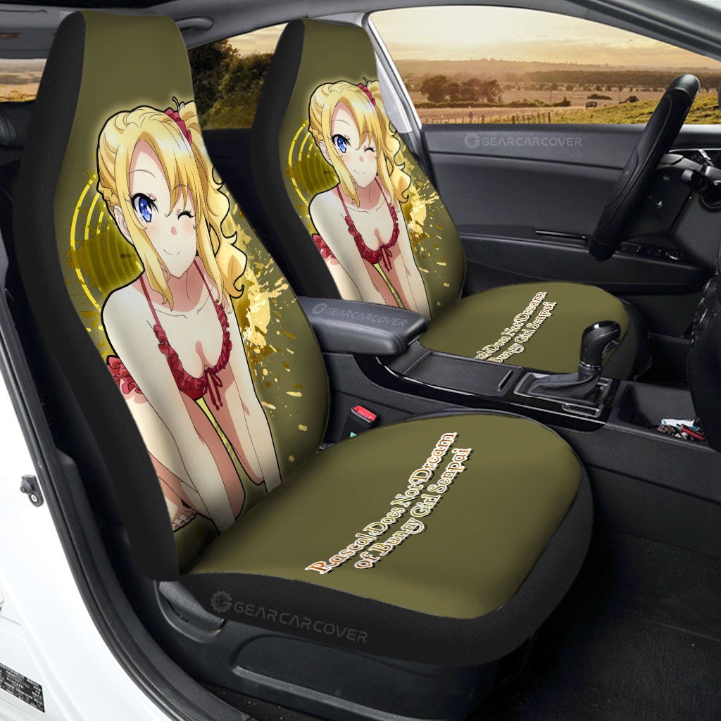 Sexy Girl Nodoka Toyohama Car Seat Covers Custom Bunny Girl Senpai - Gearcarcover - 1