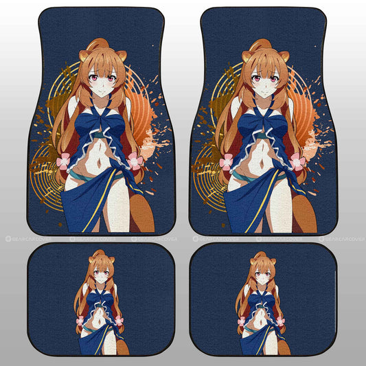 Sexy Girl Raphtalia Car Floor Mats Custom Shield Hero Car Accessories - Gearcarcover - 2