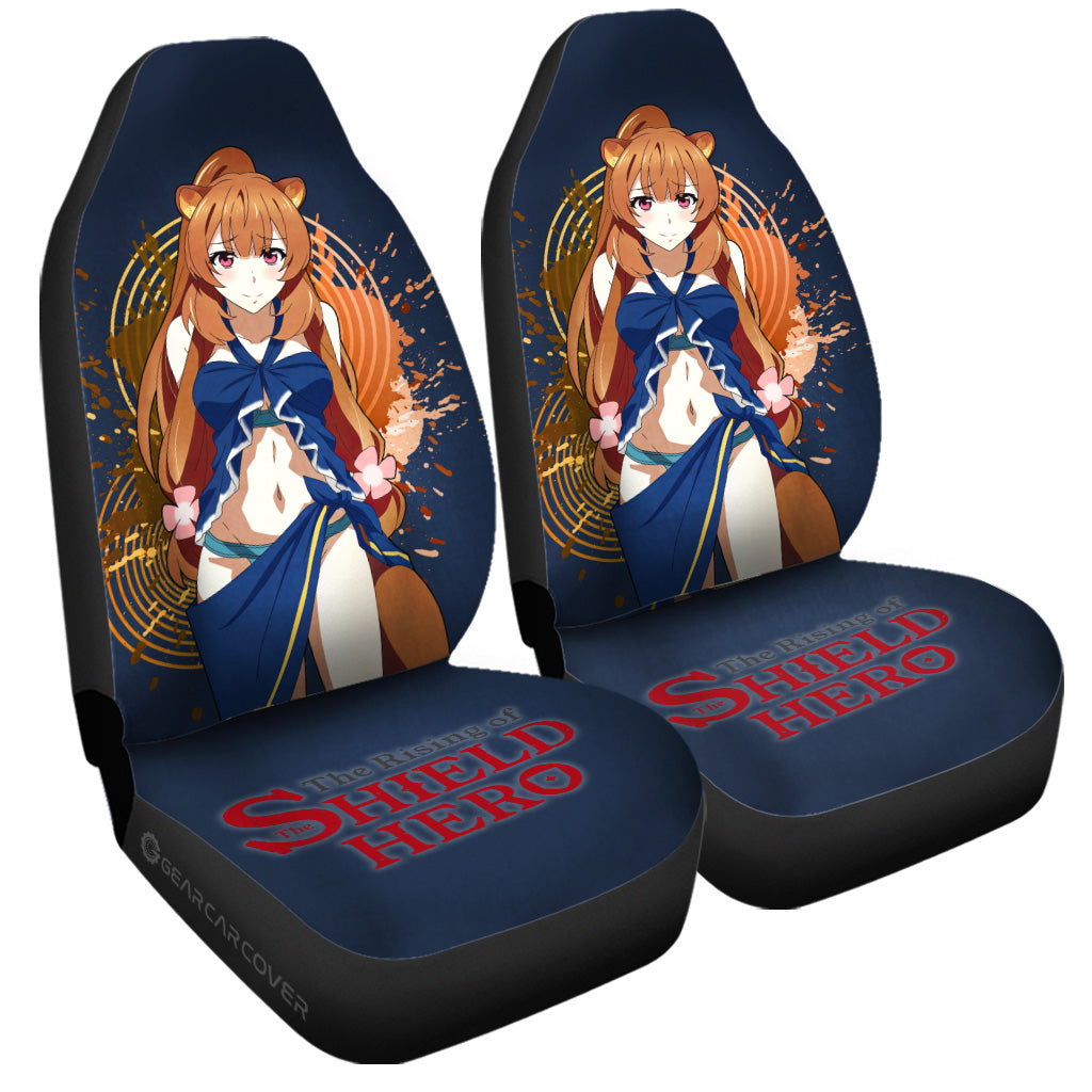 Sexy Girl Raphtalia Car Seat Covers Custom Shield Hero Car Accessories - Gearcarcover - 3