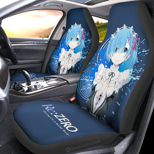 Sexy Girl Rem Car Seat Covers Custom Car Accessories - Gearcarcover - 2
