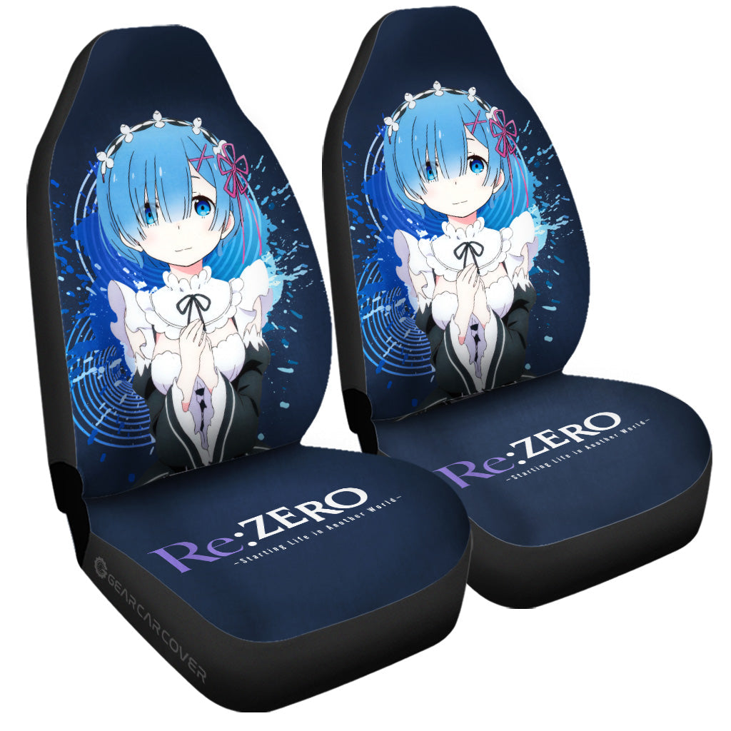 Sexy Girl Rem Car Seat Covers Custom Car Accessories - Gearcarcover - 3